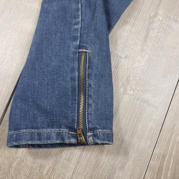 LEE ANKLE BLUE DENIM WOMEN SIZE 8 MEDIUM - Picture 5 of 8